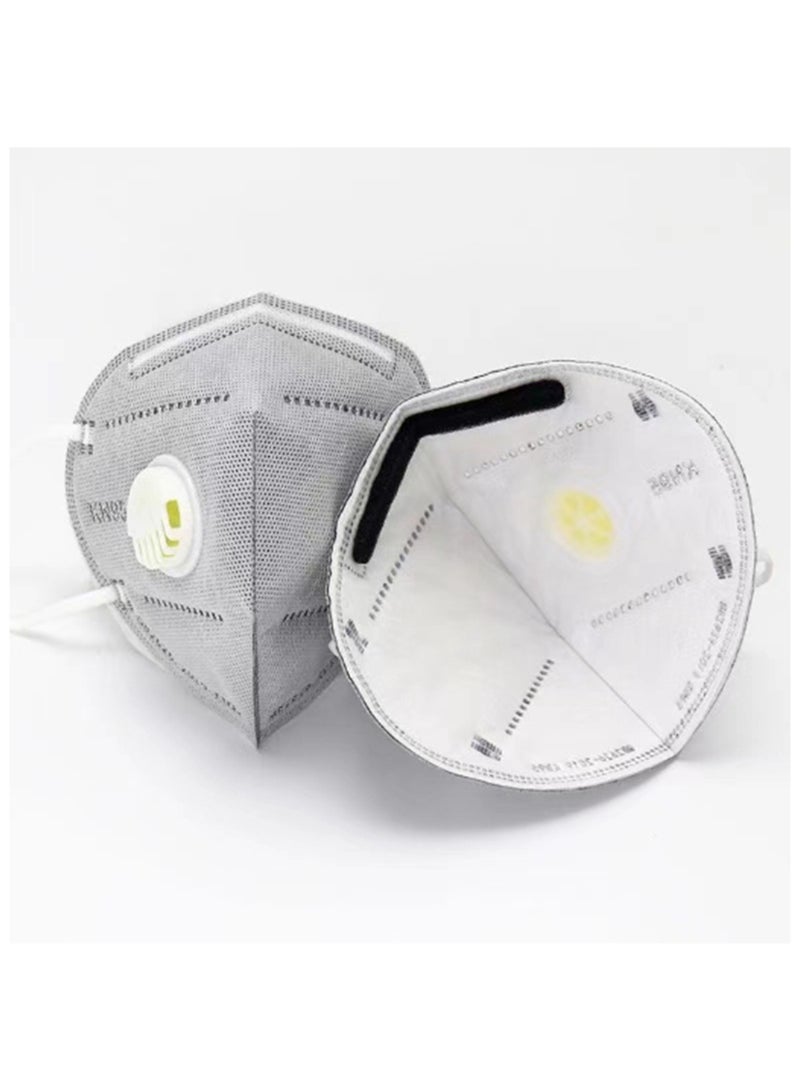 25 pieces of 7-layer dust masks,3D activated carbon filter masks,disposable dust masks,KN95,suitable for adult men and women - Image 2
