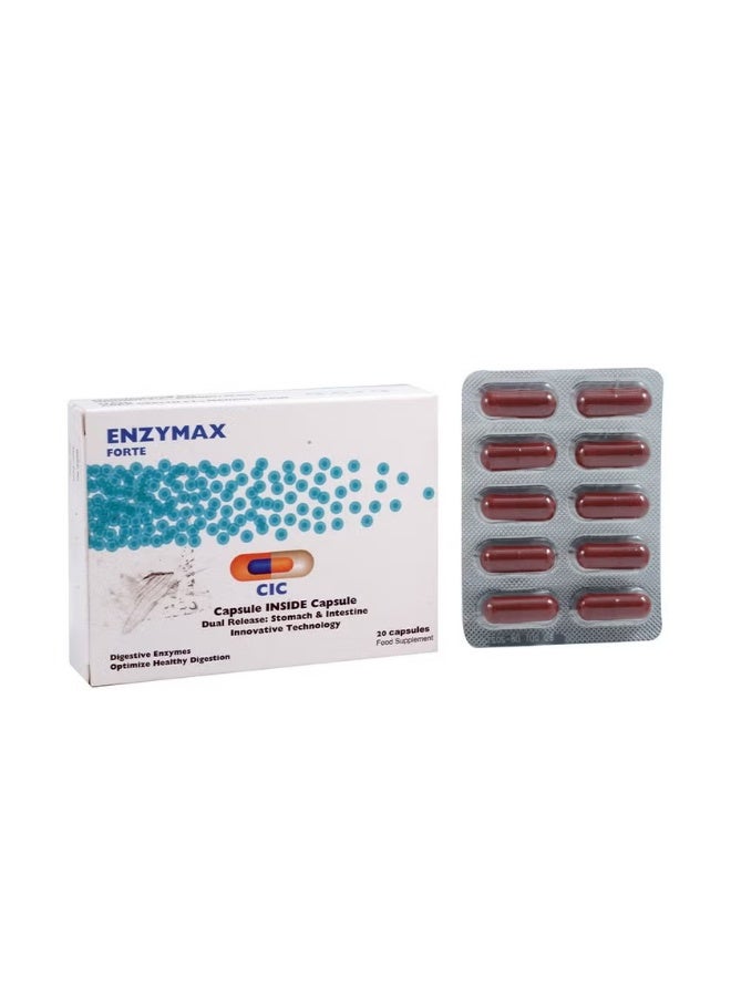 Enzymax Forte High efficacy helps in digestion 20 caps - Image 2