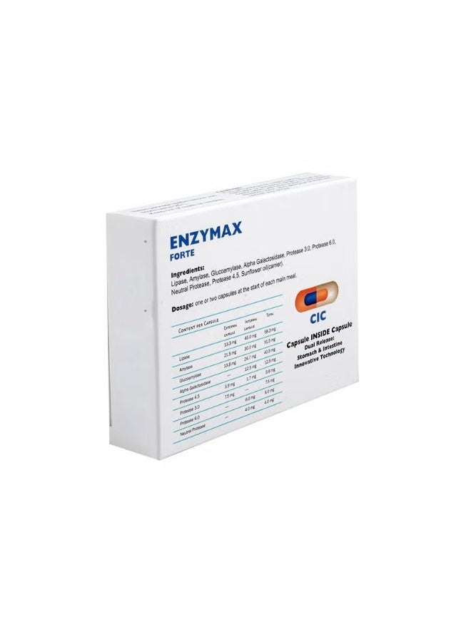 Enzymax Forte High efficacy helps in digestion 20 caps - Image 3