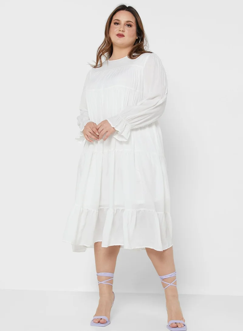 Ella Plus Tiered Dress