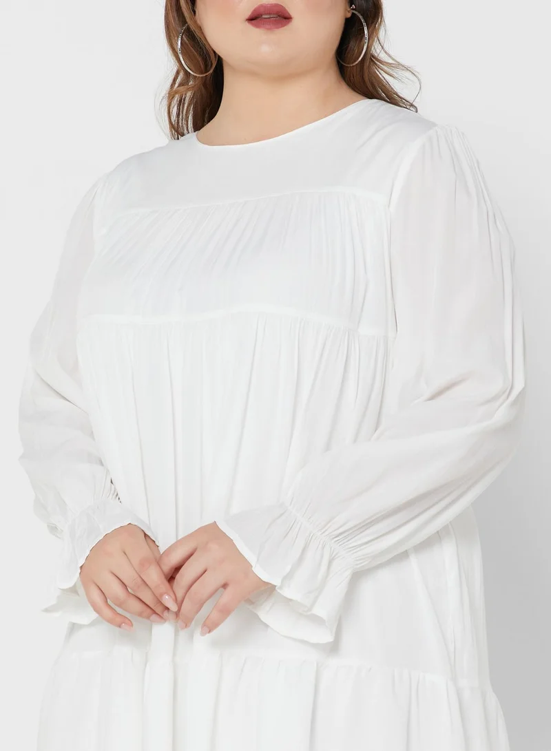 Ella Plus Tiered Dress