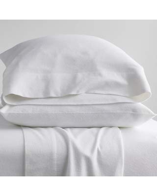 Daksh Solid 300 TC 100% Cotton 2 Piece Pillow Cover, 20" x 30", White - Image 3