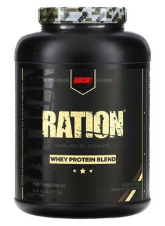 Ration Whey Protein Blend Cookies N' Cream 4.63 lbs (2099.5 g)