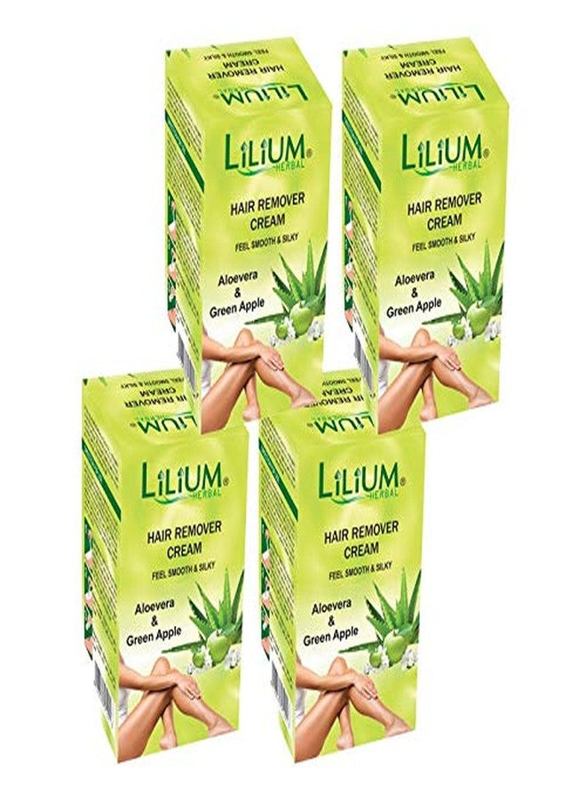 Lilium Aloe Vera Hair Removal Cream 40g Pack of 4