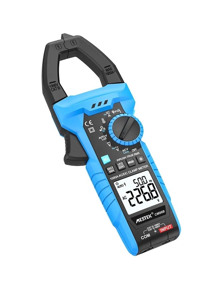 Mestek CM86B 1000A AC DC Digital clamp meter High Accurate and Reliable High Current measuring Clamp Multimeter For Industrial Building Home Lift Elevator Machinery Maintenance - Image 1