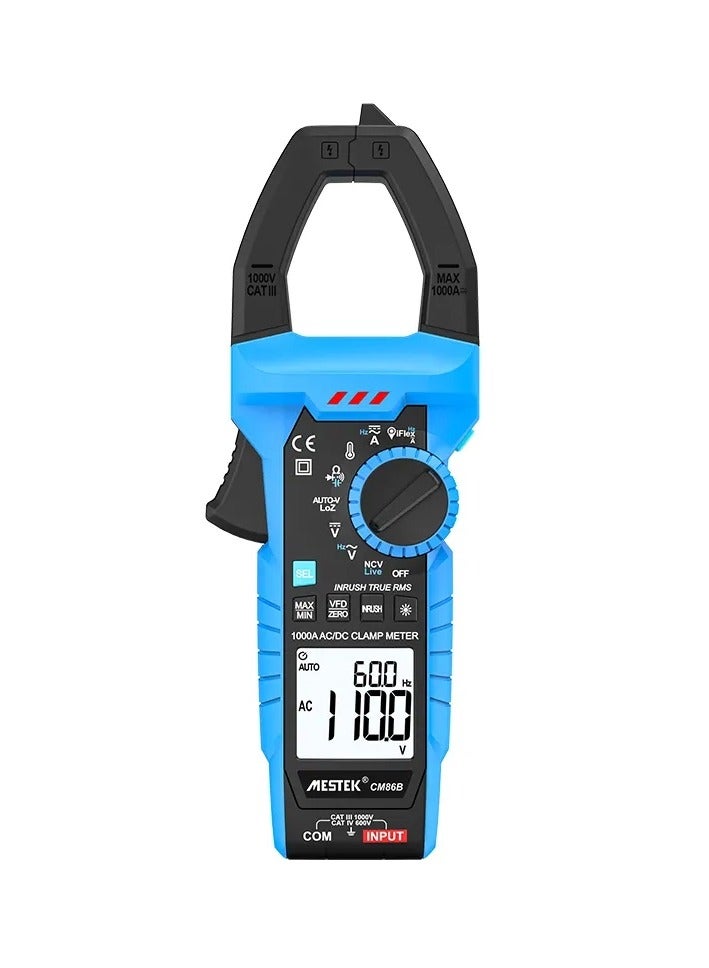 Mestek CM86B 1000A AC DC Digital clamp meter High Accurate and Reliable High Current measuring Clamp Multimeter For Industrial Building Home Lift Elevator Machinery Maintenance - Image 3