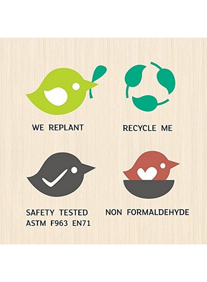 Tender Leaf Toys Cosmic Rocket Set 11 Pcs Wooden Rocket And Outer Space Themed Playset For Kids Develop Imaginative Role Play And Science Interest Age 3+ - Image 5