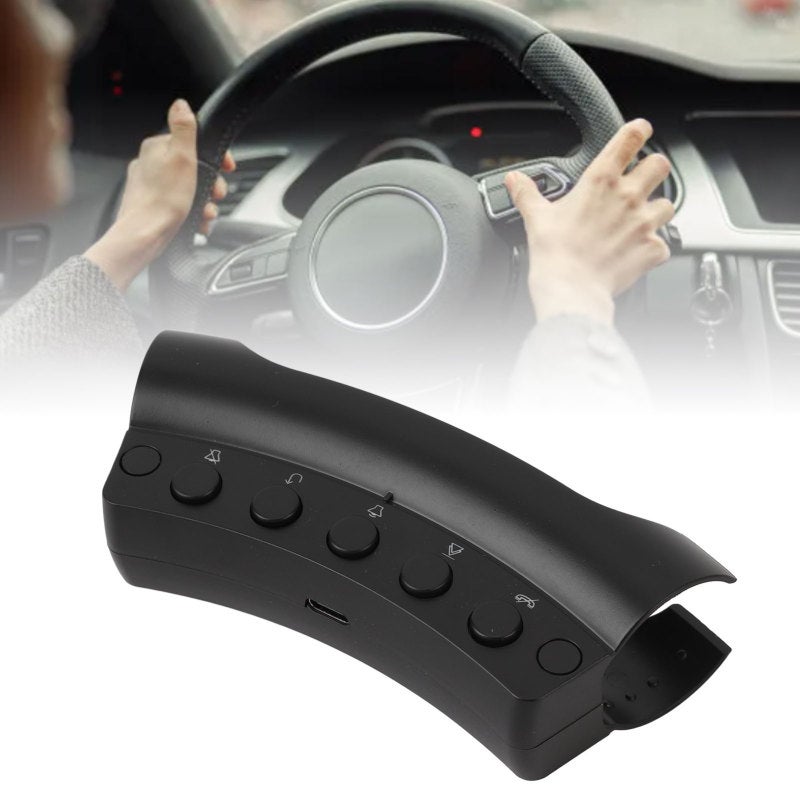 Wireless Steering Wheel Buttons: Universal Fit - Enhanced Driving Safety Multifunctional Car Controller for Car Multimedia, Navigation And DVD Control - Image 3