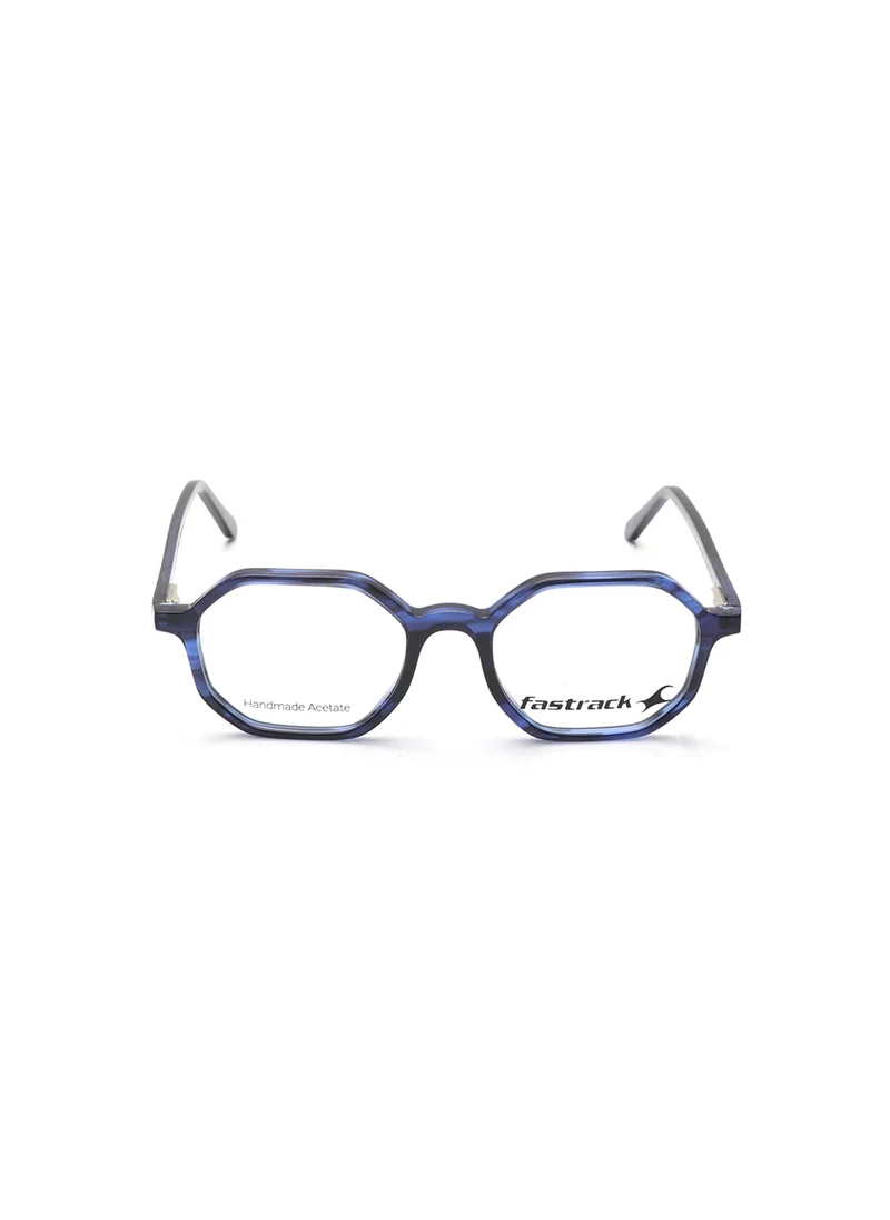 fastrack Blue Hexagon  Rimmed Eyeglasses