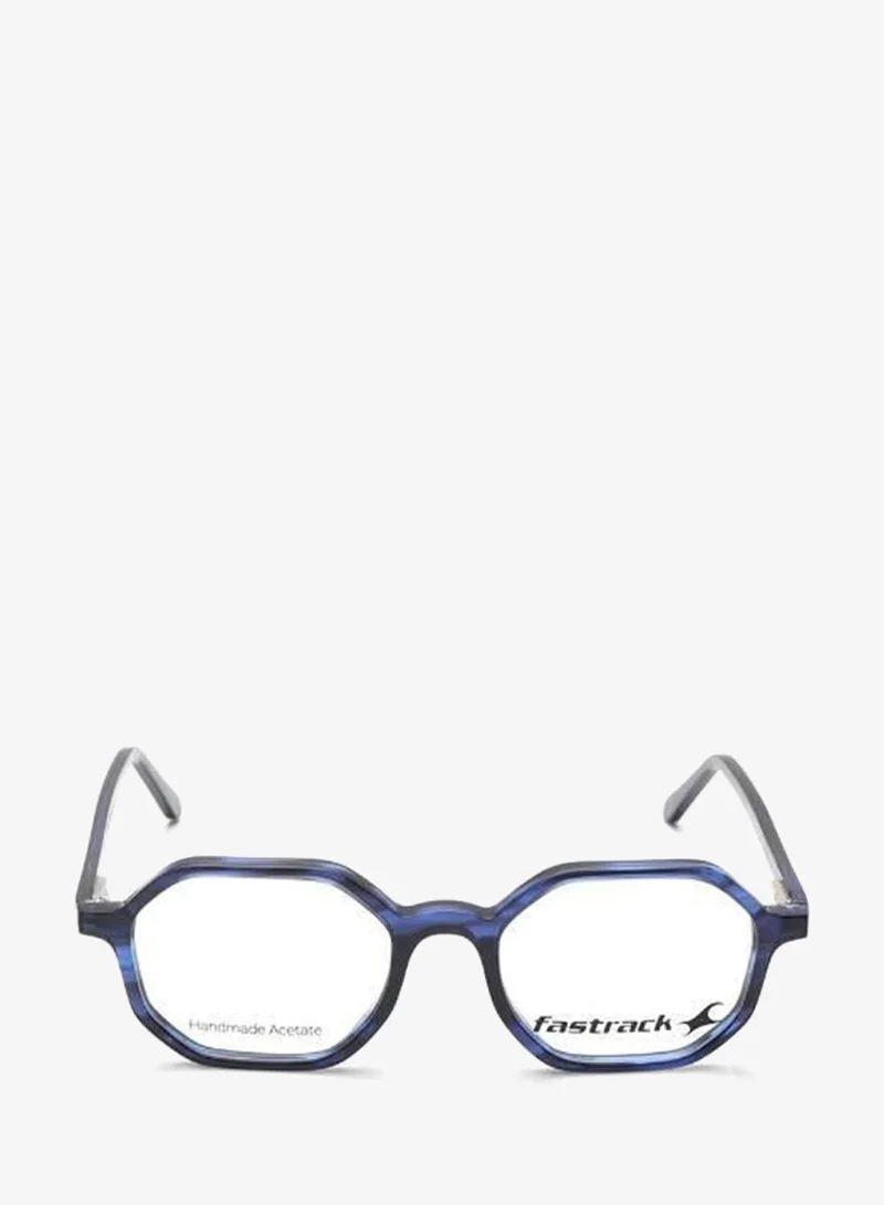fastrack Blue Hexagon  Rimmed Eyeglasses