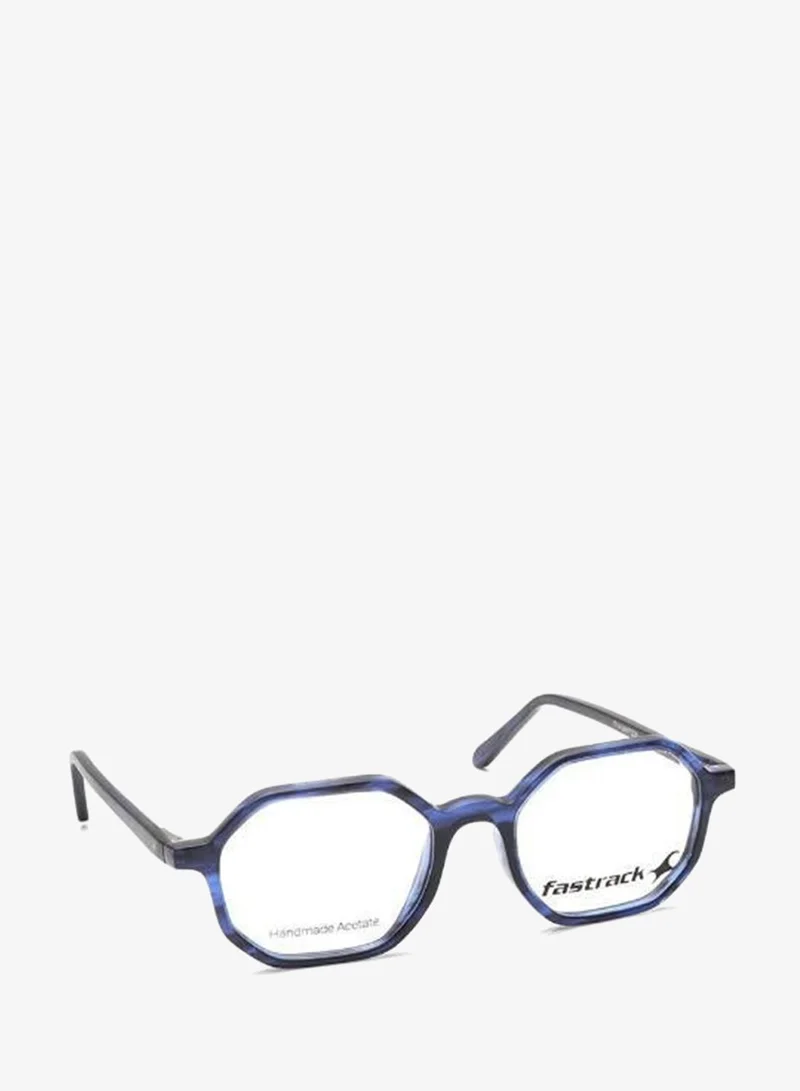 fastrack Blue Hexagon  Rimmed Eyeglasses