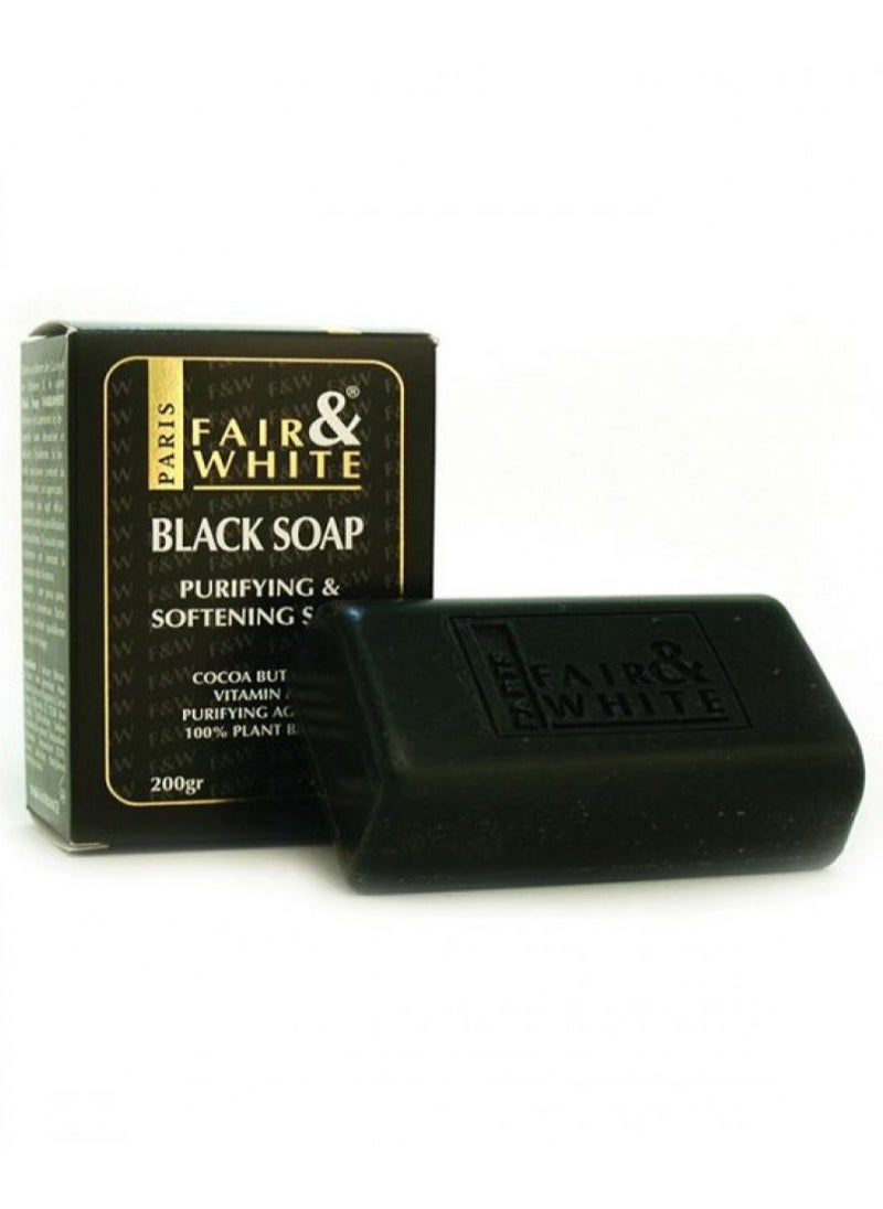 Fair and White Fair & White Black Active Candle for Purifying and Revitalizing Skin - 200g  - Image 1