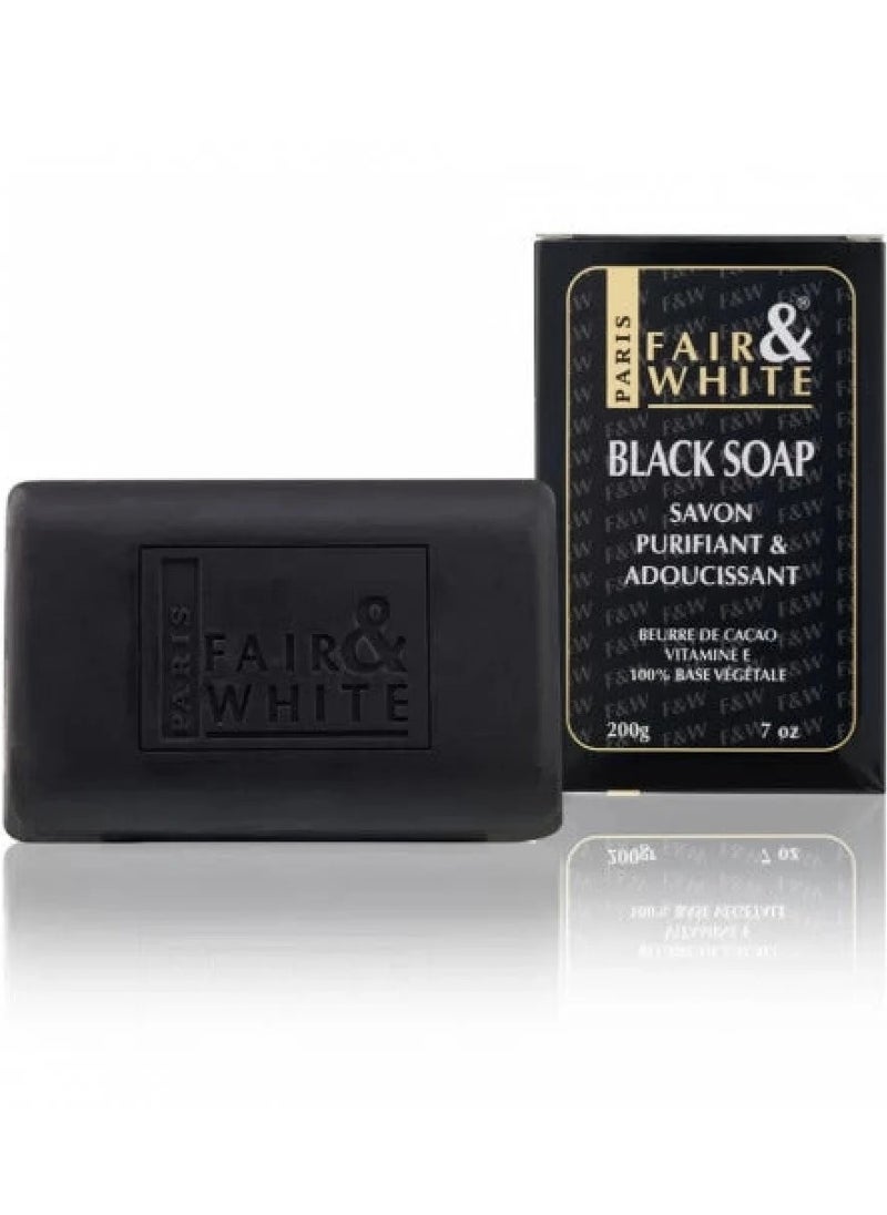 Fair and White Fair & White Black Active Candle for Purifying and Revitalizing Skin - 200g  - Image 2