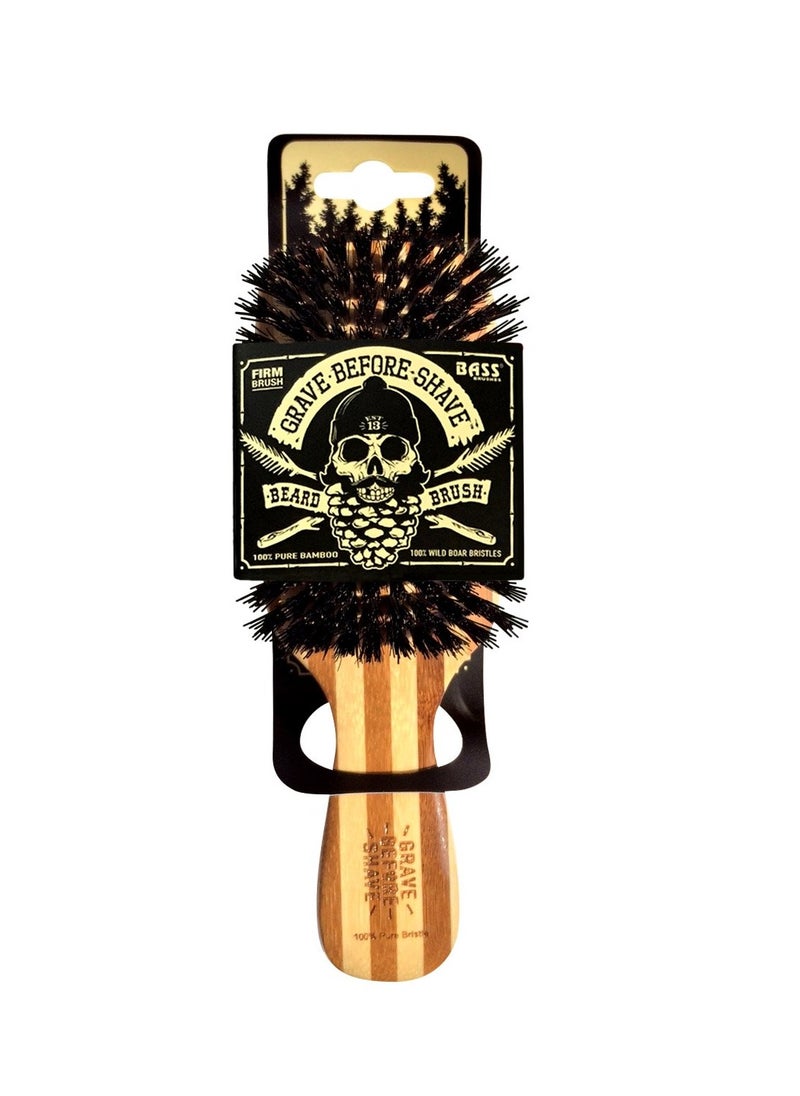 GRAVE BEFORE SHAVE - Grave Before Shave Beard Brush - Image 1