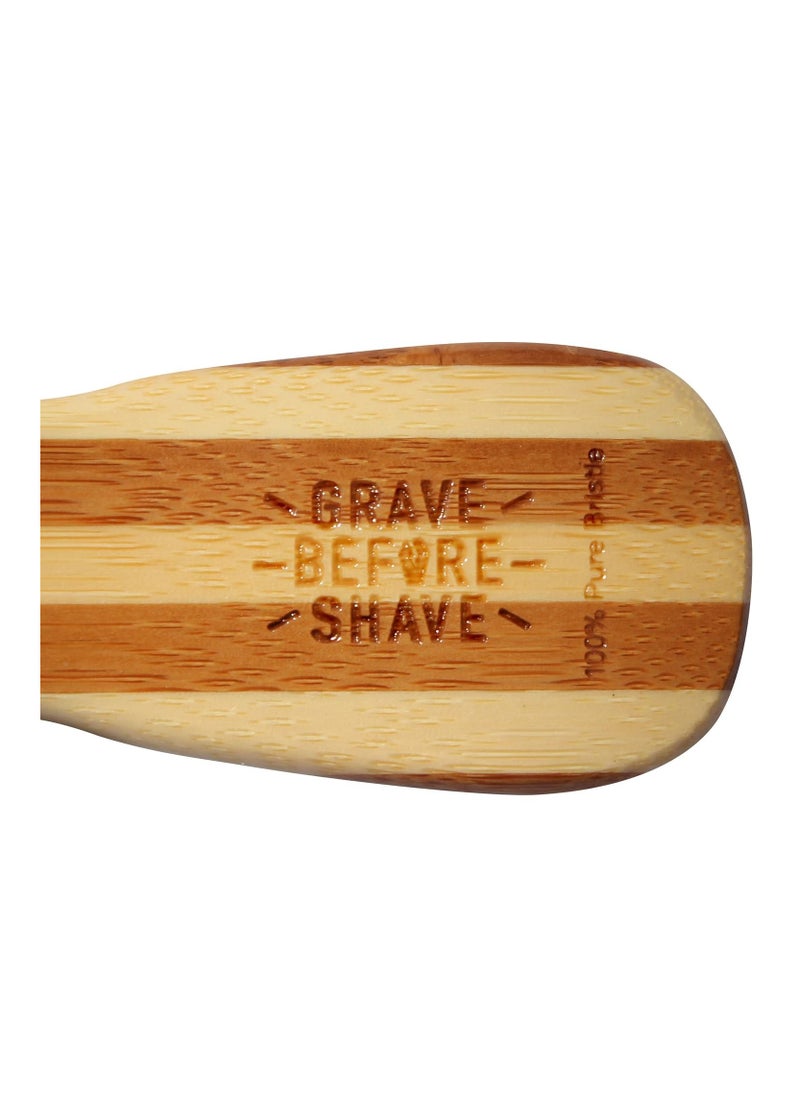 GRAVE BEFORE SHAVE - Grave Before Shave Beard Brush - Image 1