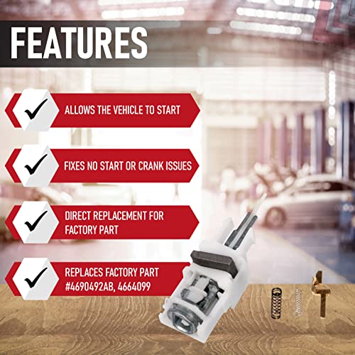 AA Ignition Ignition Switch Actuator Pin - Ignition Lock Cylinder Switch Pin for Key - 4690492AB, 4664099, 924-704, 924704 - Fits Chrysler, Dodge, Jeep & Plymouth - Wrangler, Liberty, Grand Cherokee, Neon & More - Image 2