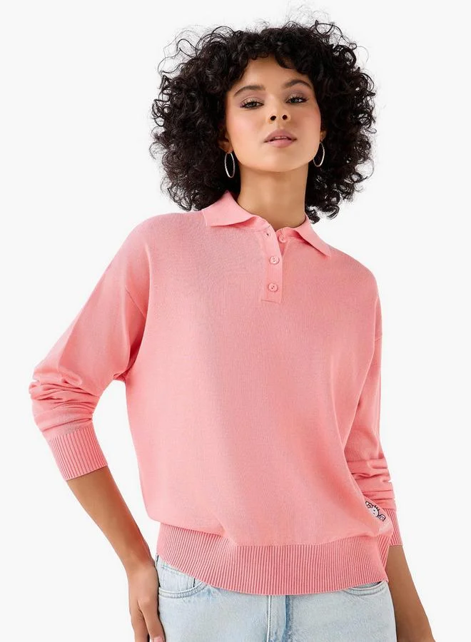 SP Characters T-shirt with Hello Kitty Print