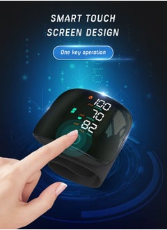 Joshberg Rechargeable Digital Wrist Blood Pressure Monitor Adjustable Cuff Bp Detector 2x99 Readings Memory Large Display Voice Heart Rate Automatic Tensiometer  - Image 2
