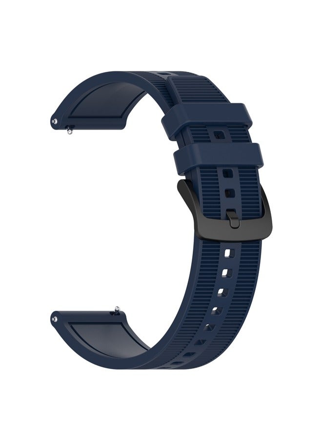 Suitable For HUAWEI Watch GT4 46mm Silicone Textured Solid Color Strap 22mm Universal Wristband  - Image 1