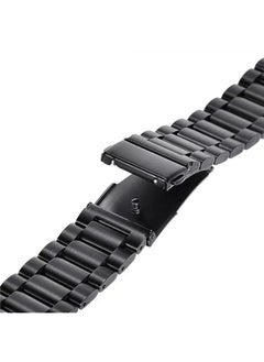 Dado Stainless Steel Replacement Band Compatible with Huawei Fit 2 Watch, three beads adjustable length Stainless Steel strap  - Image 4