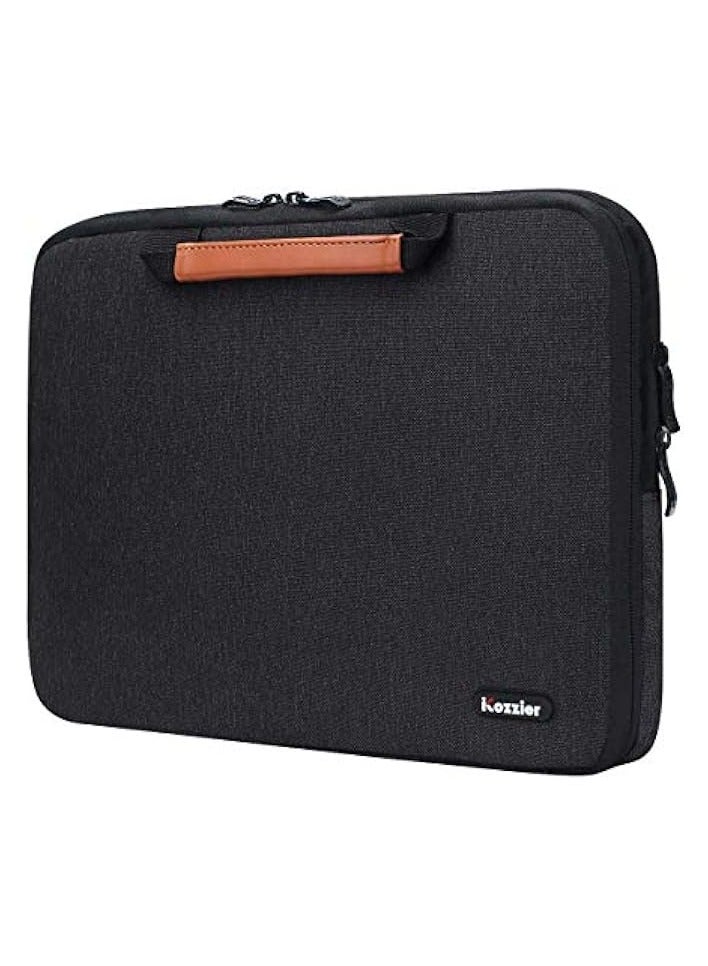 iCozzier Handle Laptop Briefcase Shoulder Bag Electronic Accessories Organizer Messenger Carrying Case Laptop Sleeve Protective Bag - Image 5