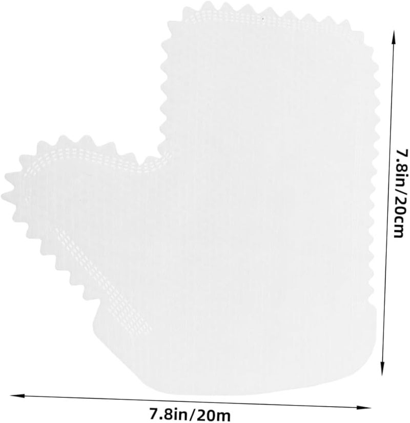 VALICLUD Long Dishwashing Gloves Non Woven White 10 Pack Cleaning Mittens - Image 3