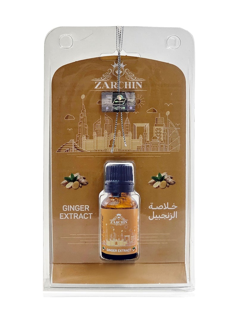 ZARCHIN Ginger Extract Liquid 15ml – Cold Extracted Pure Ginger Concentrate for Cooking & Beverages - Image 2