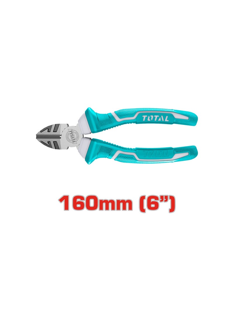 توتال طقم كماشات توتال قطعتين – كماشة قطع مائل 6 بوصة وكماشة متعددة الاستخدام 7 بوصة، تشطيب مصقول، طلاء مقاوم للصدأ - Image 2