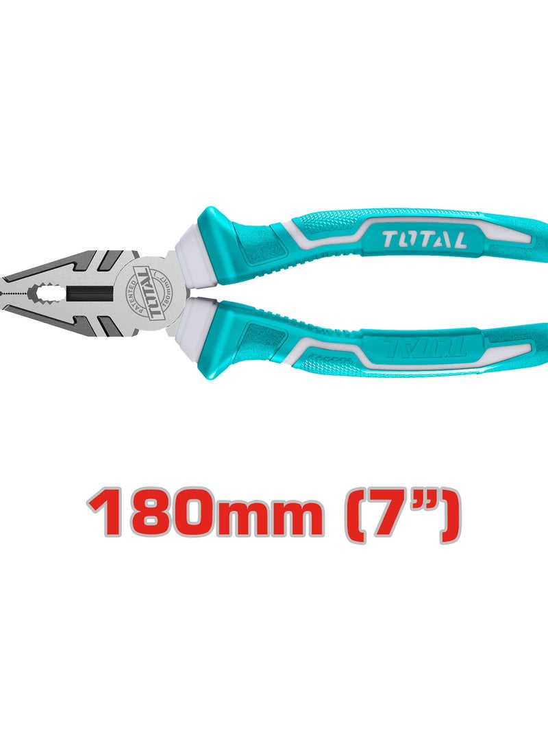 توتال طقم كماشات توتال قطعتين – كماشة قطع مائل 6 بوصة وكماشة متعددة الاستخدام 7 بوصة، تشطيب مصقول، طلاء مقاوم للصدأ - Image 3