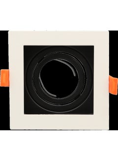 Hummer Single burial searchlight, white and black square 