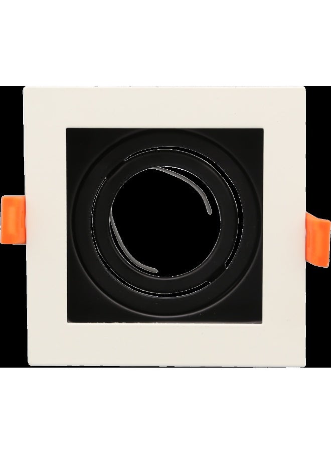 Hummer Single burial searchlight, white and black square 