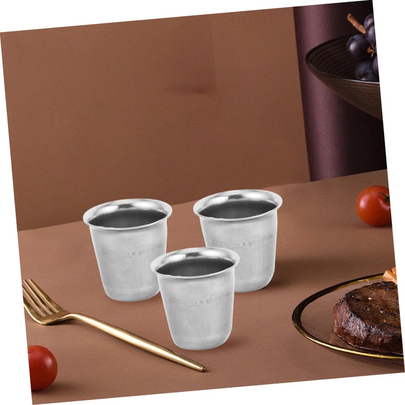 5pcs Stainless Steel Communion Cups Compact Lightweight for Church Wedding Outdoor Events - Image 5