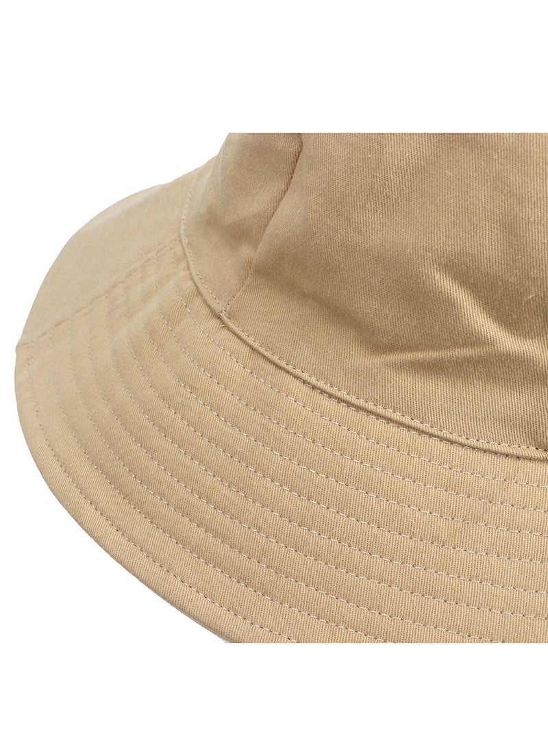 Children's Fisherman Hat Sun Protection Hat Beige  - Image 2