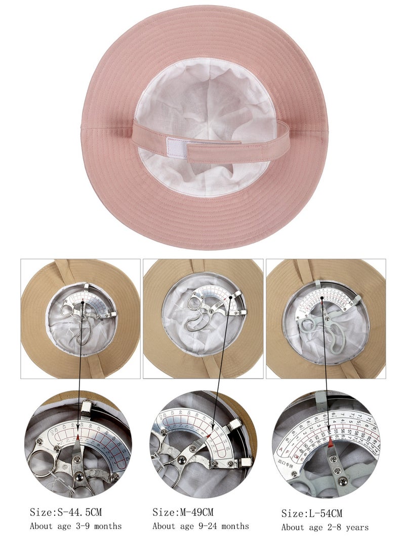 Children's Fisherman Hat Sun Protection Hat Beige  - Image 5