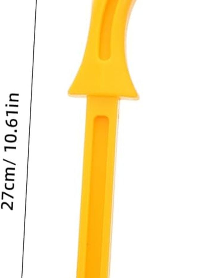 قطعتان عصا دفع السلامة للأعمال الخشبية، بلاستيك متين، رؤية محسنة لمناشير الطاولة والجوائز - Image 3