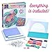 Craft Tastic CraftTastic String Art Sea Turtle for 2 Fun Craft Projects Sea Turtle and Hibiscus Flower Ages 10 - Image 3