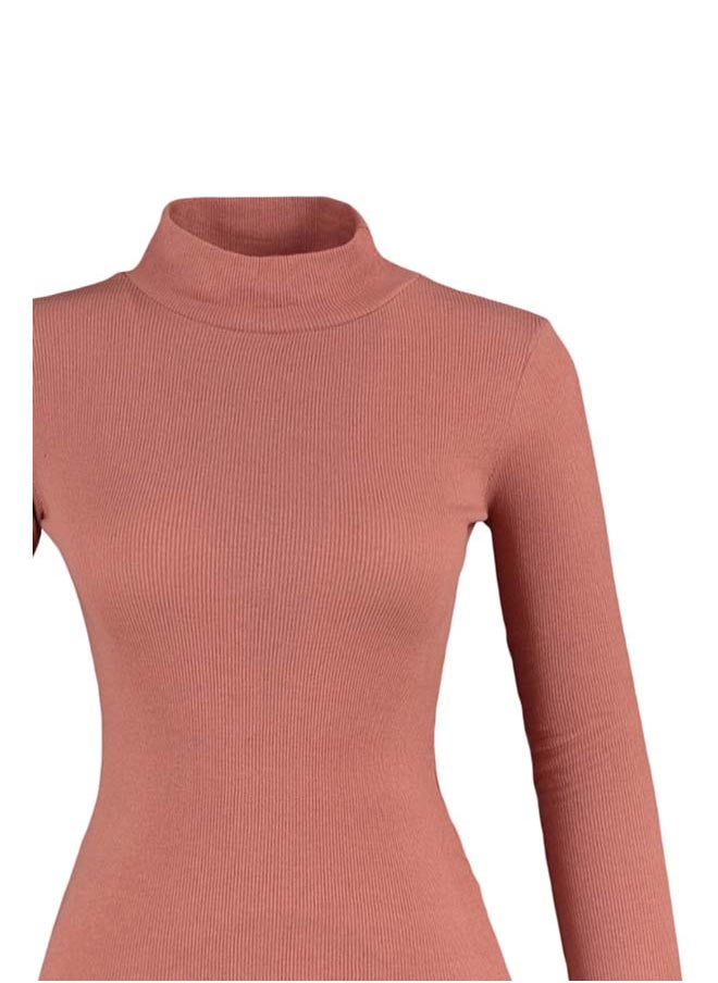 Dusty Rose Fitted High Collar Long Sleeve Ribbed Stretchy Knitted Blouse TWOAW21BZ0423 - pzsku/Z7B4A25AA27D008311466Z/45/_/1737375515/b89c6936-de67-494d-8d0a-8cfe6ba7be42