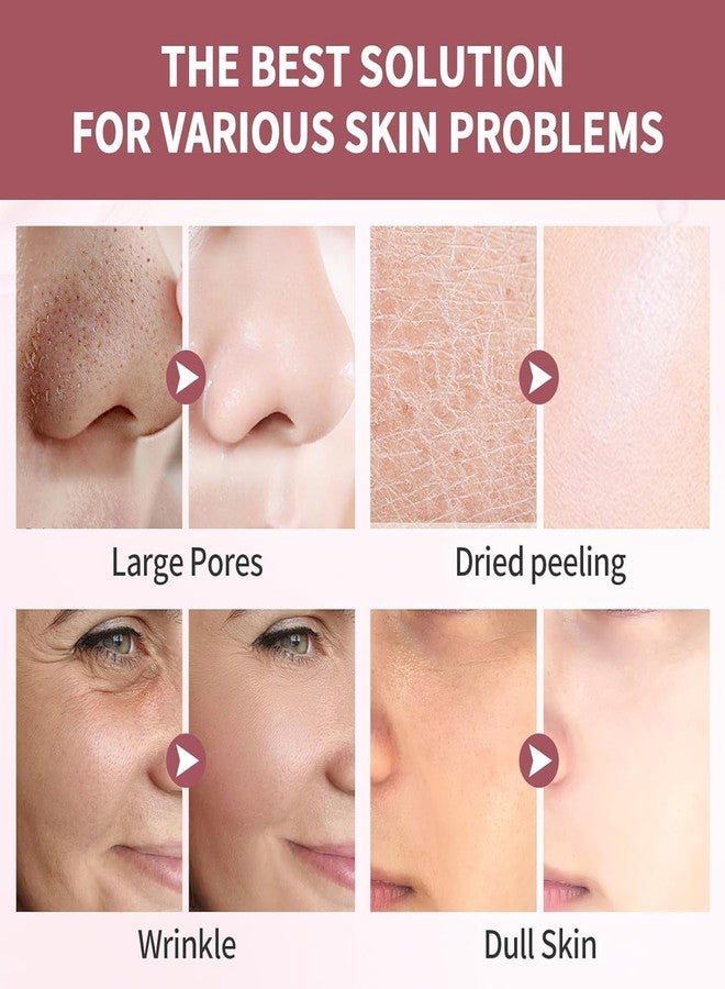 COOFANDY Bio Collagen Face Mask 2 Sheets, Overnight Deep Hydrating Collagen Mask for All Skin Types, Anti-Aging Collagen Sheet Mask, Helps to Minimize Wrinkles, Restores Skin Elasticity & Plumpness - Image 3