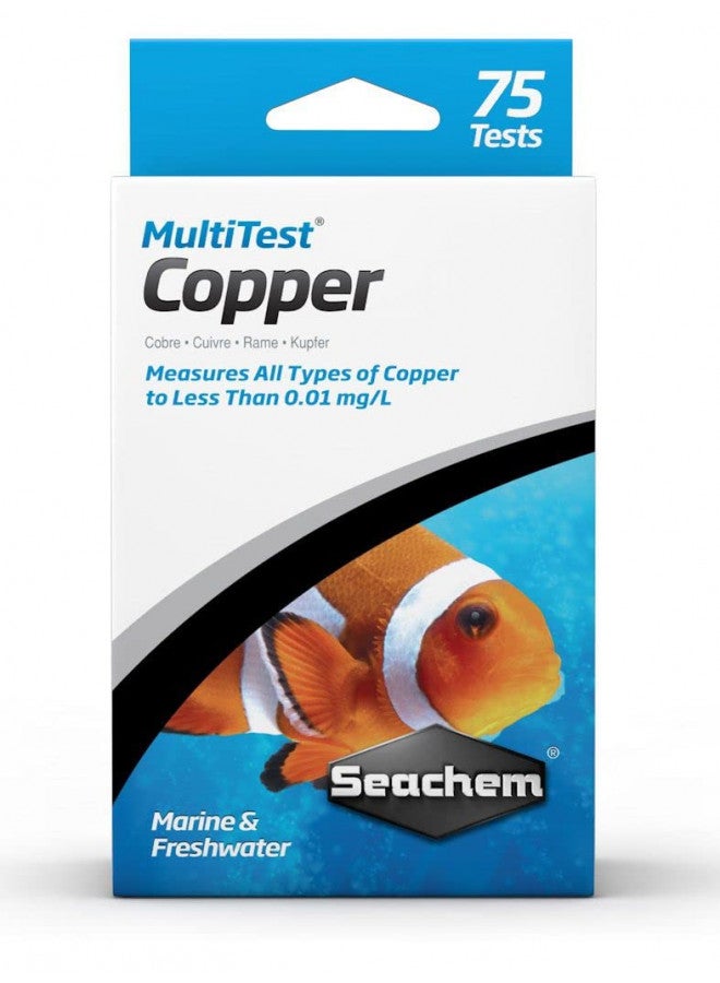 Seachem MultiTest Copper Test Kit