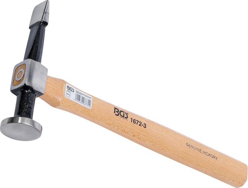 BGS 1672-3 | Body Hammer | round, flat Head/straight, horizontal fin - Image 1
