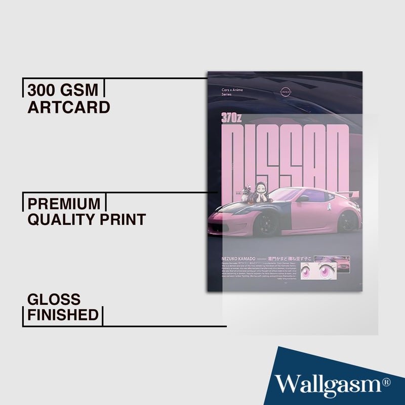 Wallgasm مجموعة من 8 ملصقات سيارات - Image 5