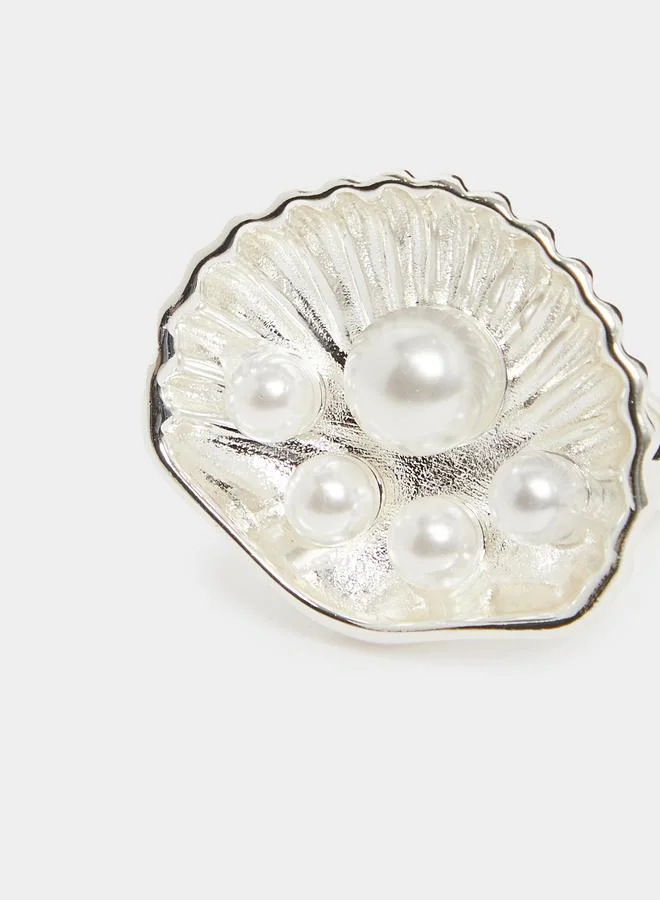Styli  PEARL SHELL RING for Women | Best Price UAE