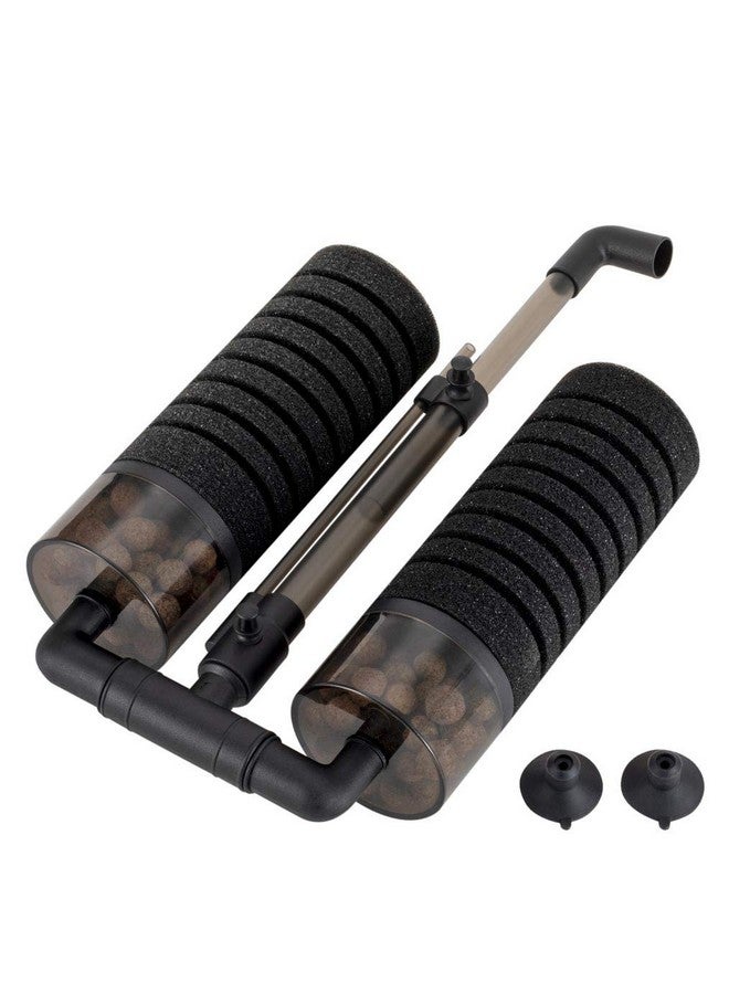 hygger Aquarium Double Sponge Filter for Fresh Water and Salt-Water Fish Tank (M) - Image 2