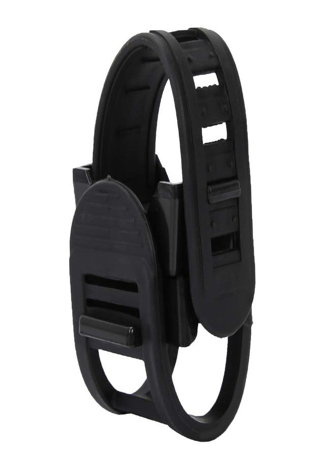 Junluck Universal Bicycle Headlight Holder, Adjustable 360 Degree Rotation Bicycle Flashlight Mount Clip Bracket for Road Bike Cycling Part, Suitable for 28-40mm Diameter Flashlight - Image 1