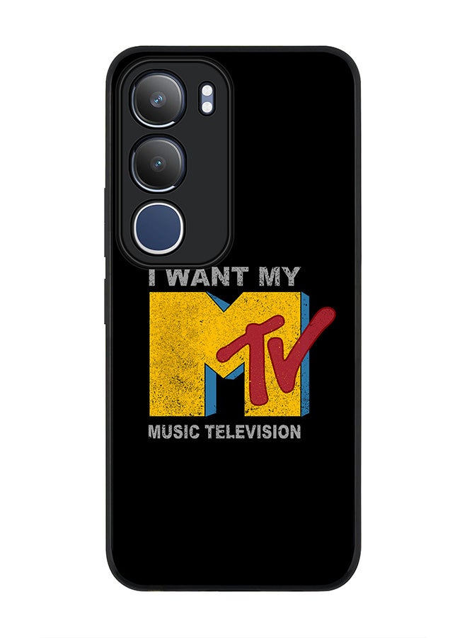 Stylizedd For vivo Y19s / Y19s Pro Case,Slim fit Camera Protection, Shockproof Thin Phone cover  - I want my mtv