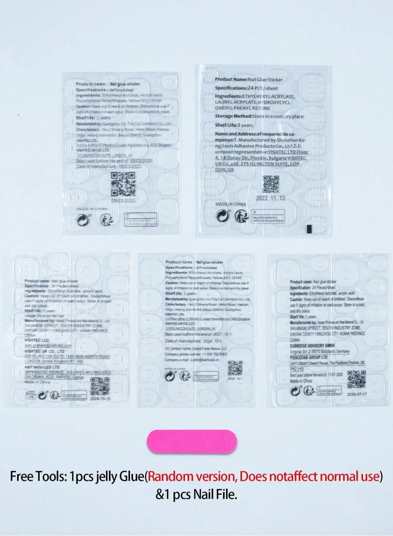 National Day Decorations 24 Pieces Dark Green Fake Nails - Elegant Nail Set Suitable for Daily Looks, Occasions and Saudi National Day Celebration - Image 4