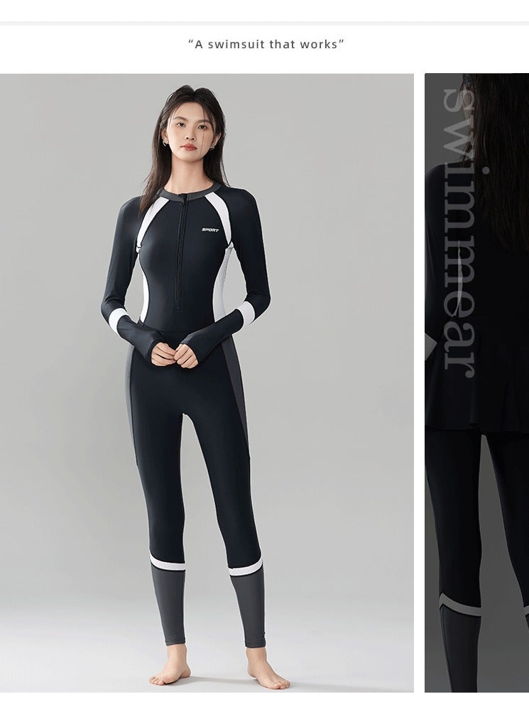 KUYING New Jumpsuit Triangle Pants Set Swimsuit - Image 2