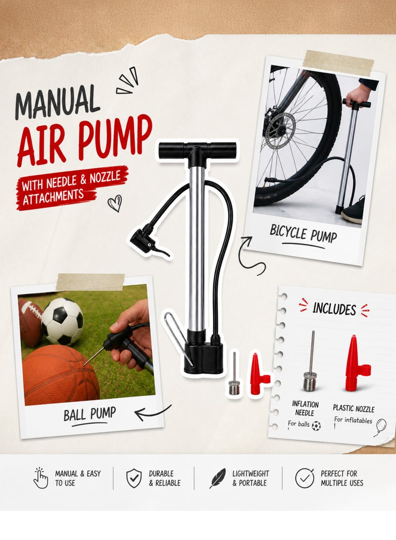 DBLEW Multifunctional Hand Air Pump - Image 4