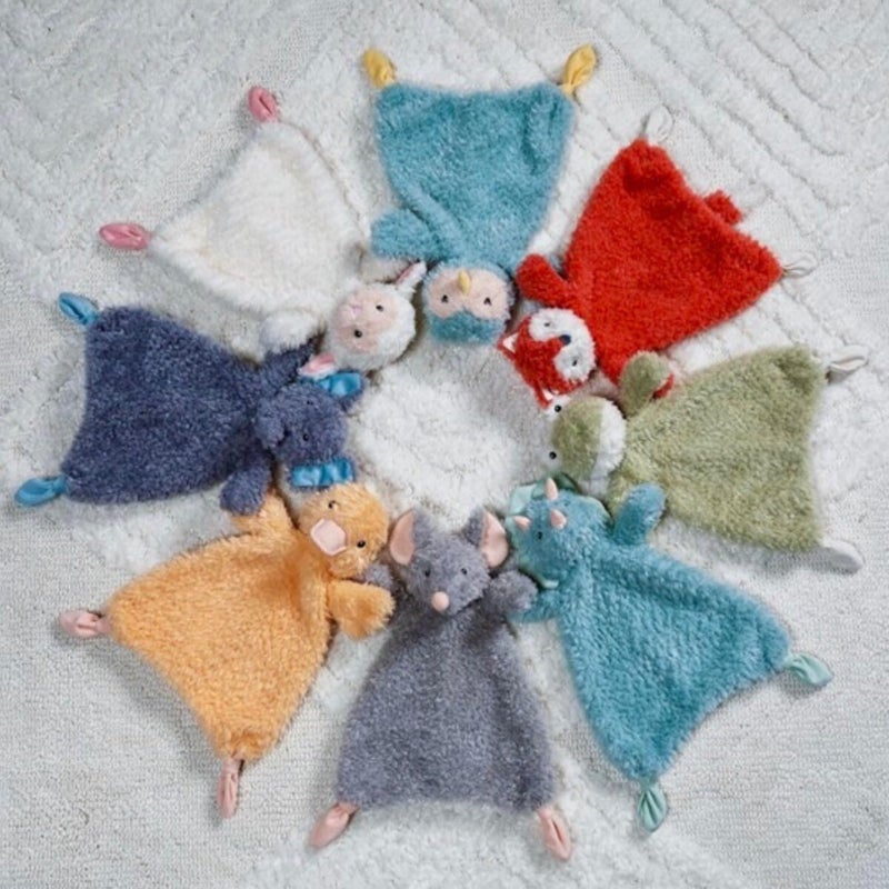 Mary Meyer Lovey for Babies Again Friends Soft Snuggle Toy Made from Recycled Materials, 11-Inches, Owl - Image 3