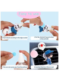 Cute Car Air Fresheners Vent Clip Outlet Freshener Perfume Clip   Decor Lovely Couple Car Interior Accessories For Women&Girls Car Decoration B1 - pzsku/Z7B4AE609119B6B074013Z/45/_/1655292287/7434be81-3daf-4ca1-b28d-452e065e886d